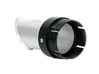 Вытяжной патрубок, металлический, скошенный, 50х130 мм, с сеткой, Weller FT-NS