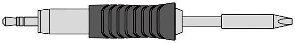Жало паяльное Weller RTUS 022 S MS (T0050113199)