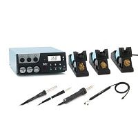 Трехканальная паяльная станция с паяльниками HAP200/DSX80/WP80, Weller WR 3000M ER T0053368670N