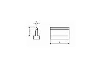 Паяльное жало, 16,8 х 0,6 х 7,1 мм, без барреля, Weller SMT02 T0054450299N