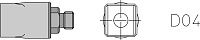 Насадка WELLER D04 10,5х10,5мм (T0058727779N)