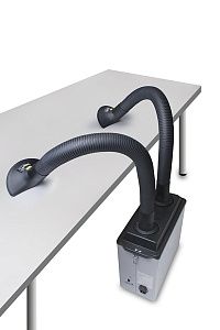 Дымоуловитель, 2 шланга, 2 насадки-воронки, Weller MG 130 FT91000103N