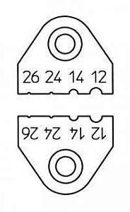 Набор ножей для термопинцета Weller WST 20/WST 82 (T0058725729)