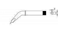 Жало паяльное WELLER CT2FX9 10,0мм (T0054251999N)