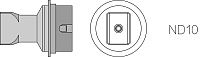 Насадка WELLER ND10 14,0х10,0мм (T0058736842N)