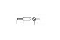 Жало паяльное WELLER NT K 1,2мм (NTK)